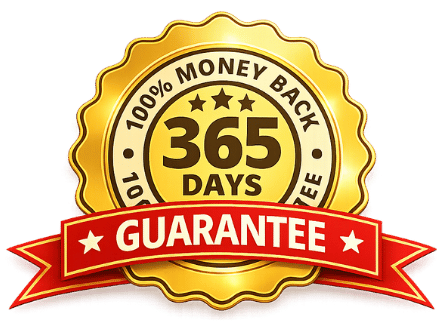 365-Day Money Back Guarantee