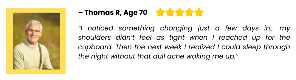 Thomas R testimonial