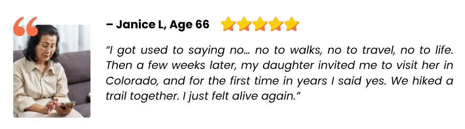 Janice L testimonial