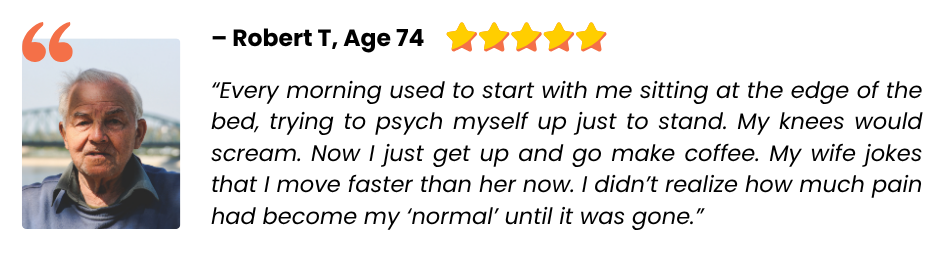 Robert T testimonial