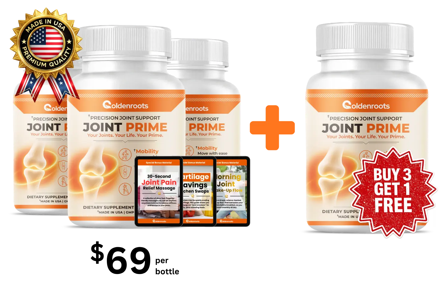Joint Prime — Buy 3 Get 1 Free